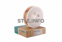 Проволока сарочная омеднённая Hyundai SM-70 (аналог СВ-08Г2С) - st-e.info - Чита