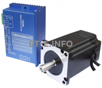 Шаговые двигатели с контроллером управления NEMA 34 - 86HSE8N-BC38 - st-e.info - Чита