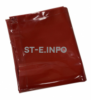 Шторка защитная 2x1.74m красная - st-e.info - Чита