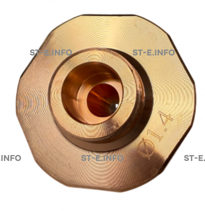 Сопло шестигранное для д.3,5 мм арт. BD32-15-35-S - st-e.info - Чита