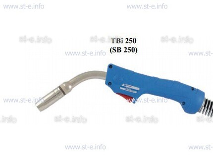 Горелка для полуавтоматической сварки TBi 250-blue-ESG, длина 3 метра - st-e.info - Чита