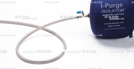 Односторонняя заглушка с трубкой и клапаном ISO 46" (1168 mm)  - st-e.info - Чита