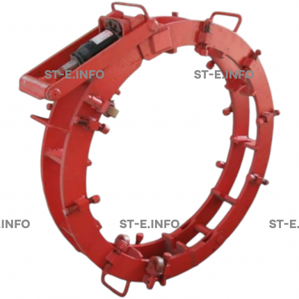 Центратор наружный с гидродомкратом ЦНГ-102 для труб диаметром 1067 мм с домкратом 12 тонн - st-e.info - Чита